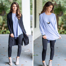 Load image into Gallery viewer, Easy Like Sunday Lavender Purple Tunic
