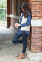 Load image into Gallery viewer, Easy Like Sunday Denim Blue Tunic
