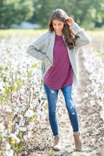 Load image into Gallery viewer, Easy Like Sunday Grape Purple Tunic
