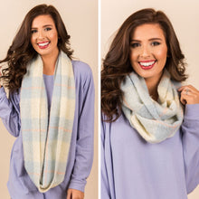 Load image into Gallery viewer, Getting So Chilly Scarf, Light Blue
