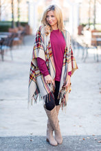 Load image into Gallery viewer, Slouchy Dolman Wine Red Long Sleeve Tunic
