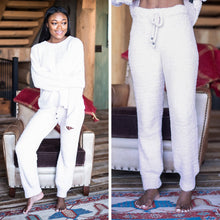 Load image into Gallery viewer, Too Cozy To Care Powder Pink Pajama Pants
