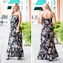 Load image into Gallery viewer, See You Coming Maxi Dress, Black
