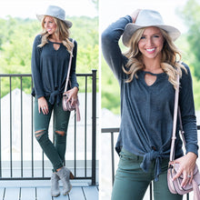 Load image into Gallery viewer, Chic Escape Top, Charcoal
