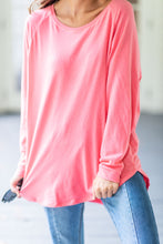Load image into Gallery viewer, Easy Like Sunday Grapefruit Pink Tunic
