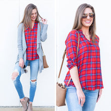 Load image into Gallery viewer, Friends In Fab Places Top, Red
