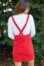 Load image into Gallery viewer, What An Idea Overall Dress, Rust
