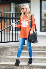 Load image into Gallery viewer, Pumpkin Patch Rust Orange Graphic Tunic
