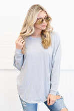 Load image into Gallery viewer, Easy Like Sunday Heather Gray Tunic
