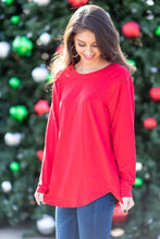 Load image into Gallery viewer, Easy Like Sunday Red Tunic
