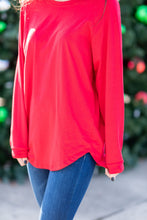 Load image into Gallery viewer, Easy Like Sunday Red Tunic
