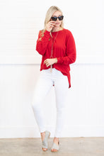 Load image into Gallery viewer, Easy Like Sunday Red Tunic
