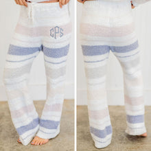 Load image into Gallery viewer, Wonderful Winter PJ Pants, White-Periwinkle

