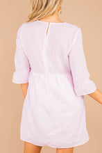 Load image into Gallery viewer, Got It Together Light Pink and White Striped Dress
