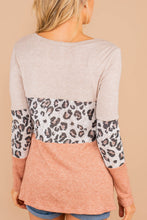 Load image into Gallery viewer, Believe In You Oatmeal White Leopard Top
