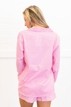 Load image into Gallery viewer, Catching Some Zzzs Pajama Shorts Set, Pink
