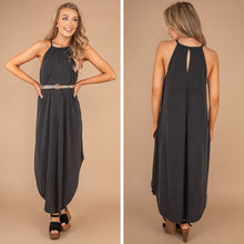 Load image into Gallery viewer, All Your Life Black Maxi Dress

