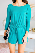 Load image into Gallery viewer, The Poolside Jade Green Romper
