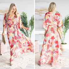 Load image into Gallery viewer, Out For The Day Maxi Dress, Red-Multi
