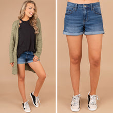 Load image into Gallery viewer, I've Got A Plan Medium Wash Denim Shorts
