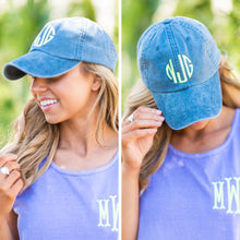 Load image into Gallery viewer, On The Go Midnight Blue Baseball Hat
