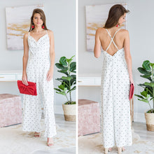Load image into Gallery viewer, The Change Up Jumpsuit, White-Black

