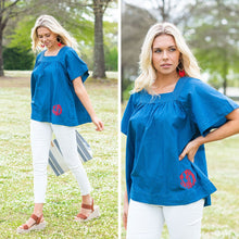 Load image into Gallery viewer, Always Choose Me Top, Denim Blue
