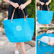 Load image into Gallery viewer, All That You Need Tote, Aqua
