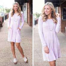 Load image into Gallery viewer, Tonight And Always Lavender Purple Babydoll Dress
