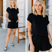 Load image into Gallery viewer, Do Anything For You Black Romper
