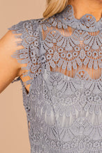Load image into Gallery viewer, Romantic Ways Dress, Slate
