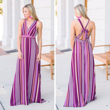 Load image into Gallery viewer, Reach Out To You Maxi Dress, Plum-Lavender
