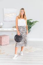 Load image into Gallery viewer, Bold Babe Midi Skirt, Beige
