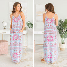 Load image into Gallery viewer, Tell The Story Maxi Dress, Blue
