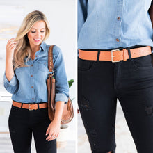 Load image into Gallery viewer, Love Is Easy Belt, Camel
