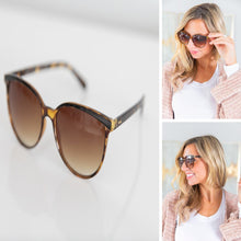 Load image into Gallery viewer, Aria Tortoise Sunglasses
