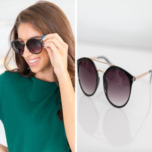 Load image into Gallery viewer, Ripley Black Sunglasses
