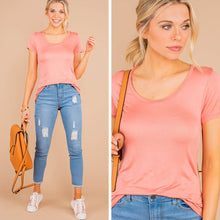 Load image into Gallery viewer, Arms Wide Open Apricot Orange Top
