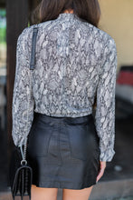 Load image into Gallery viewer, Show Me A Sign Black Snake Top
