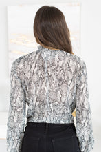 Load image into Gallery viewer, Show Me A Sign Black Snake Top
