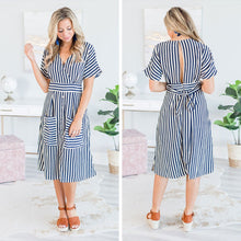 Load image into Gallery viewer, Nothing Like It Midi Dress, Navy
