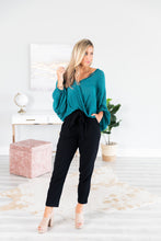 Load image into Gallery viewer, Looking For Fun Blouse, Teal Green
