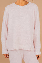 Load image into Gallery viewer, Too Cozy To Care Powder Pink Pullover
