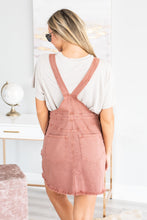 Load image into Gallery viewer, Send You Love Clay Orange Overall Dress
