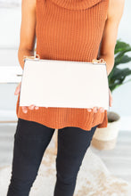 Load image into Gallery viewer, Let's Meet Ivory Envelope Purse
