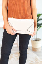 Load image into Gallery viewer, Let's Meet Ivory Envelope Purse
