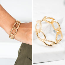 Load image into Gallery viewer, Feel The Fab Gold Chain Bracelet
