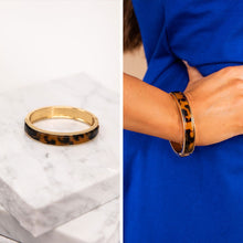 Load image into Gallery viewer, Never Really Over Beige Hinge Bracelet
