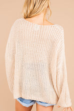 Load image into Gallery viewer, Here For It Taupe Brown Loose Knit Sweater
