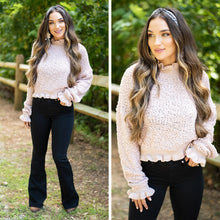 Load image into Gallery viewer, Feeling Feminine Rose Dust Pink Popcorn Sweater
